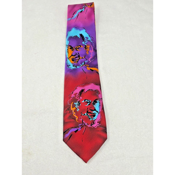 J. Garcia Jerry Self Portrait Artist Proof No. 4 100% Silk‎ Neck Tie RARE